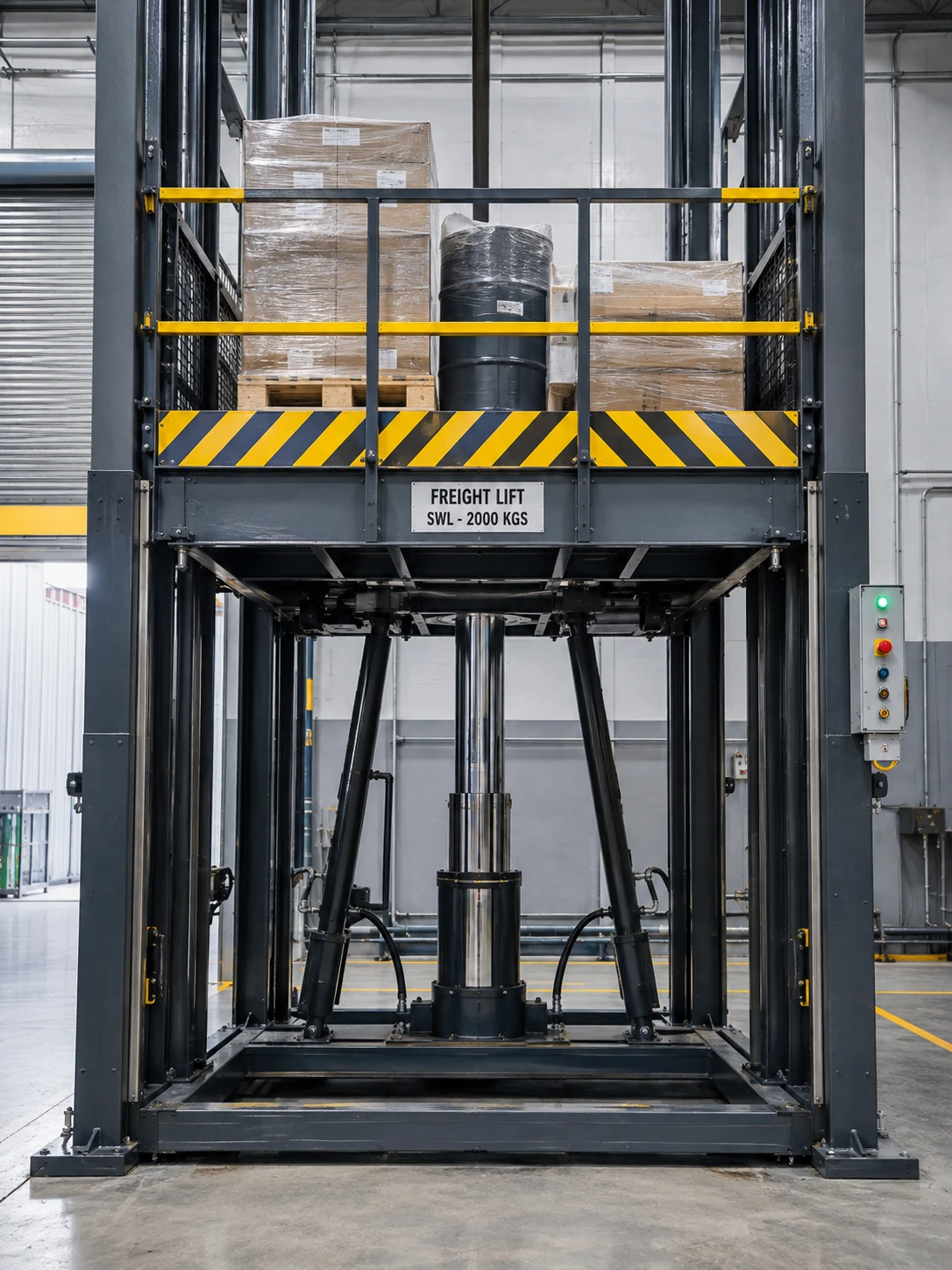 Heavy Goods & Hoist Lift view 2