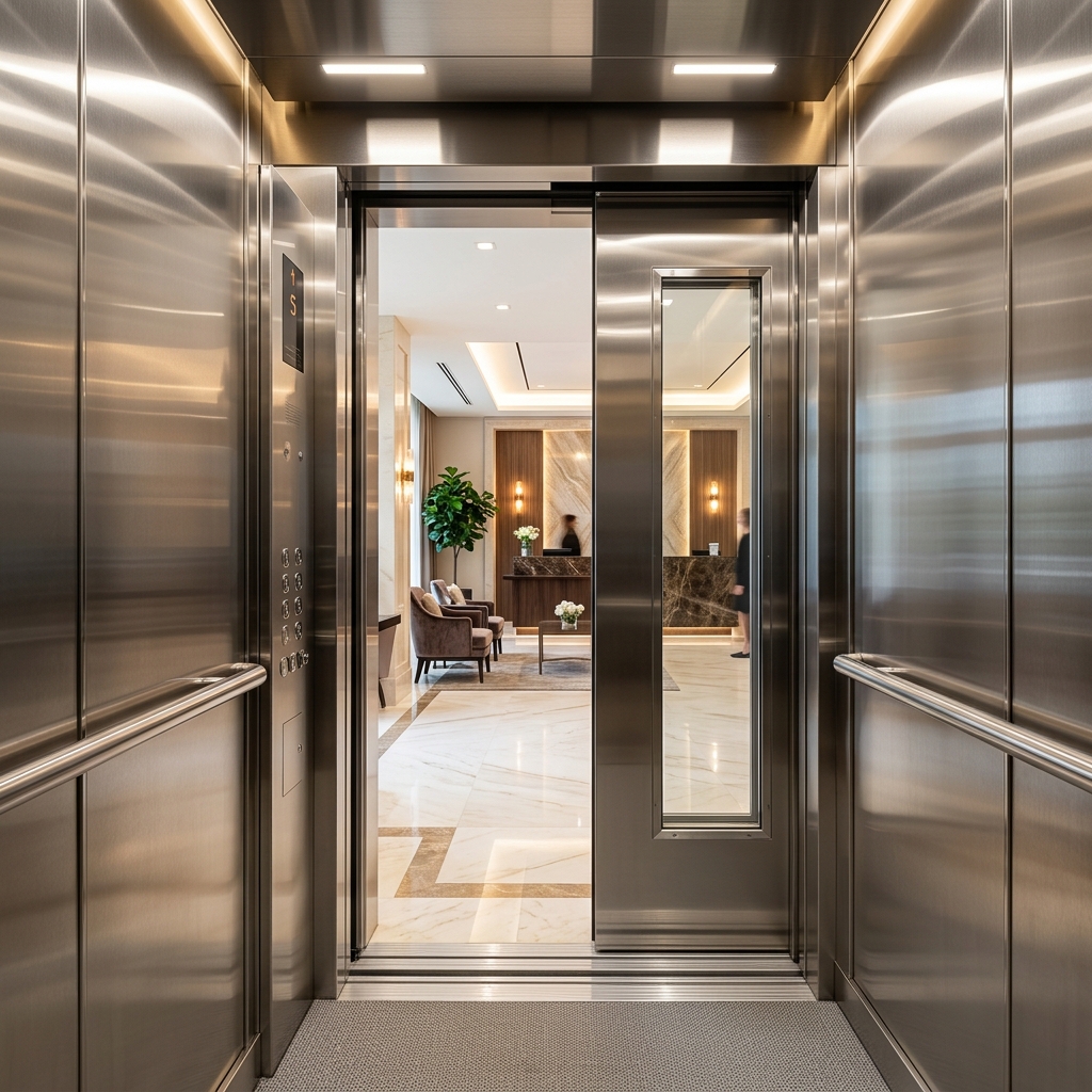 S.S. Spring Door Lift