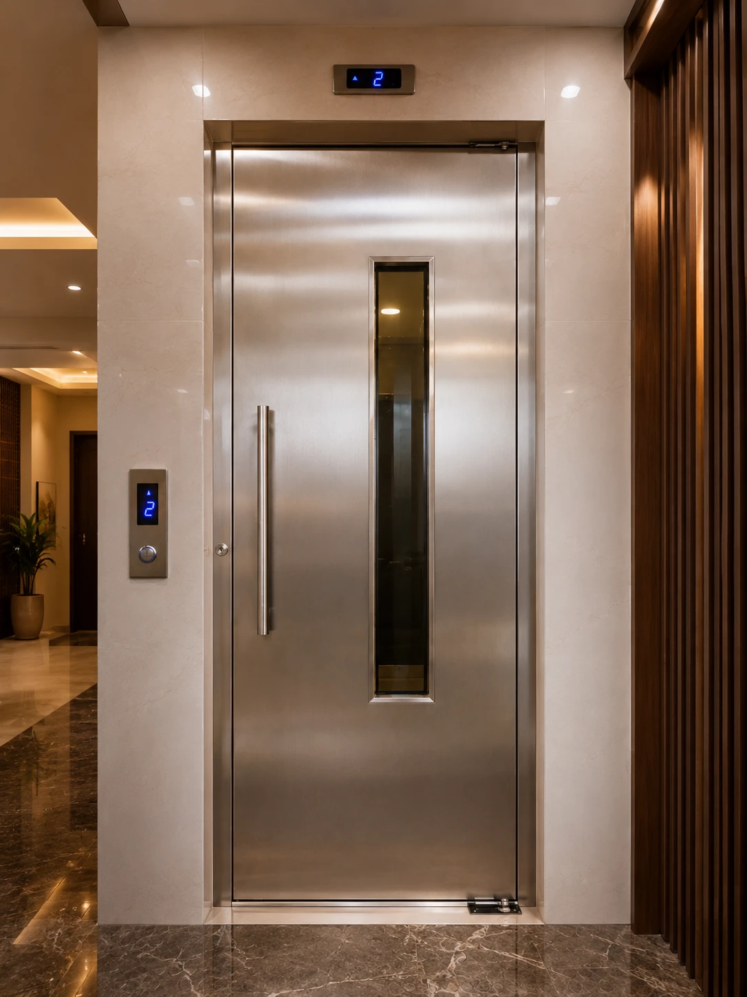 S.S. Spring Door Lift